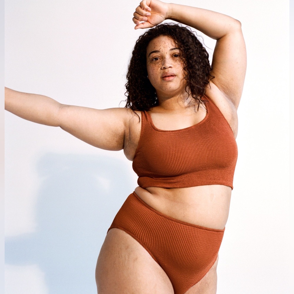 YouSwim Verve High Waist Two-Piece Umber